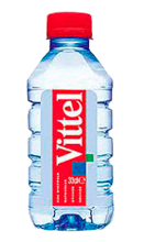 Вода "Vittel" (Витель) 0,33л, без газа, пэт (24 шт/уп)