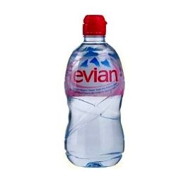 Вода "Evian" (Эвиан) 0,75л, без газа, пэт, спорт (6 шт/уп) 