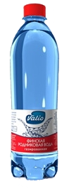 Вода "Valio" (Валио) 0,5л, газ, пэт (12 шт/уп)