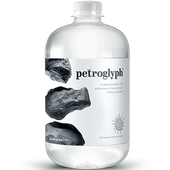 Вода "Petroglyph" (Петроглиф) 0,75л, без газа, пэт (6 шт/уп)