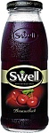 Сок "Swell" (Свелл) Вишня, 0,25л, стекло (8 шт/уп)