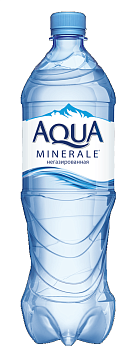 Вода "Aqua Minerale" (Аква Минерале) 1л, без газа, пэт (12 шт/уп)