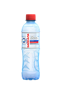 Вода "Волна Байкала" 0,33л, ПЭТ, газ, 20 шт. упаковка