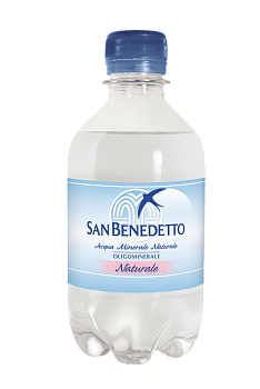 Вода "San Benedetto" (Сан Бенедетто) 0,33л, без газа, пэт (24 шт/уп)