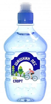 Вода "Шишкин Лес" (Cone Forest) 0,4л, без газа, пэт, спорт (12 шт/уп)