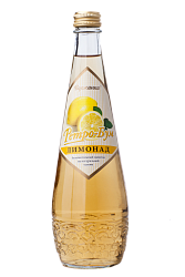 Напиток "Волжанка" Лимонад 0,5л, среднегазированный, стекло (15 шт/уп)