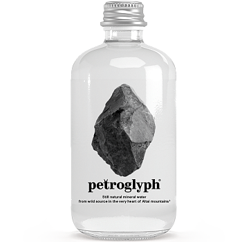 Вода "Petroglyph" (Петроглиф) 0,375л, без газа, стекло (12 шт/уп)