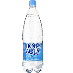 Вода "BonAqua" (БонАква) 1л, без газа, пэт (12 шт/уп)