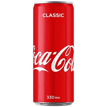  Кока Кола (Coca Cola) 0,33 л, ж/б., 24 шт. уп