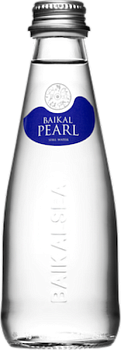 Вода "Baikal Pearl" (Жемчужина Байкала) 0,25л, без газа, стекло (24 шт/уп)