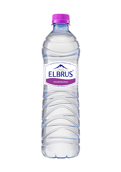 Вода "Эльбрус" 0,5л, без газа, пэт (12 шт/уп)