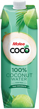 Кокосовая вода "Malee" (Мали) 1л (12шт/уп)