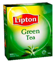Чай Липтон Зелёный 100 пакетиков