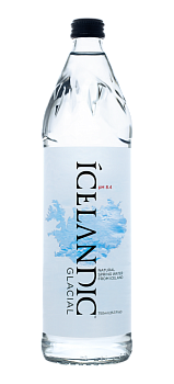 Вода "Icelandic Glacial" (Исландик) 0,75л, без газа, стекло (12 шт/уп)