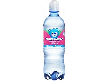 Вода природная байкальская для детей «Мика-Мика» 0,5л без/газ пэт спортлок (12 шт/уп)