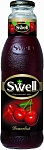 Сок "Swell" (Свелл) Вишня, 0,75л, стекло (6 шт/уп)