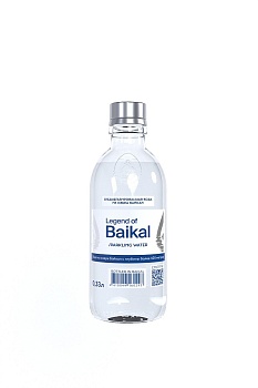 Вода "Легенда Байкала" (Legend of Baikal) 0,33л, газ, стекло (12 шт/уп)