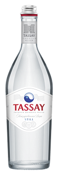 Вода Природная минеральная "TASSAY" (Тассай) 0,75л без/газа стекло (6 шт/уп)