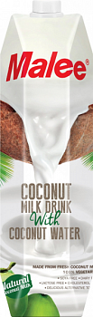 Напиток "Malee" (Мали) Кокосовое молоко с Кокосовой водой, 1л (12шт/уп)