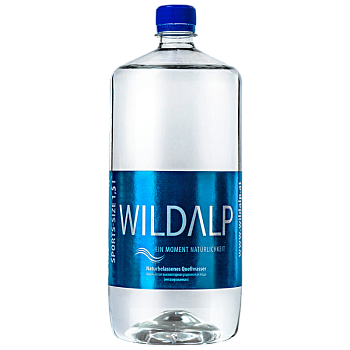 Вода Альпийская "Wildalp" (Вилдальп) 1,5л, без газа, пэт (6 шт/уп)